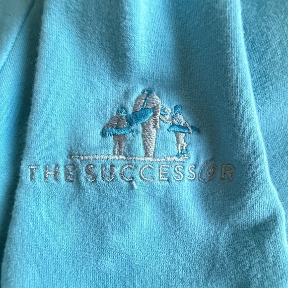 Peter Millar Ace Cotton-Modal Quarter-Zip Pullover Men’s Medium Blue Golf - Picture 16 of 16